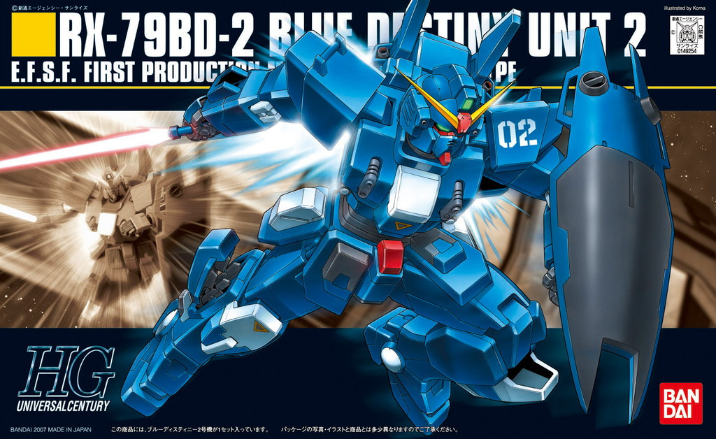 077 Blue Destiny Unit 2 Hguc Hobbyholics