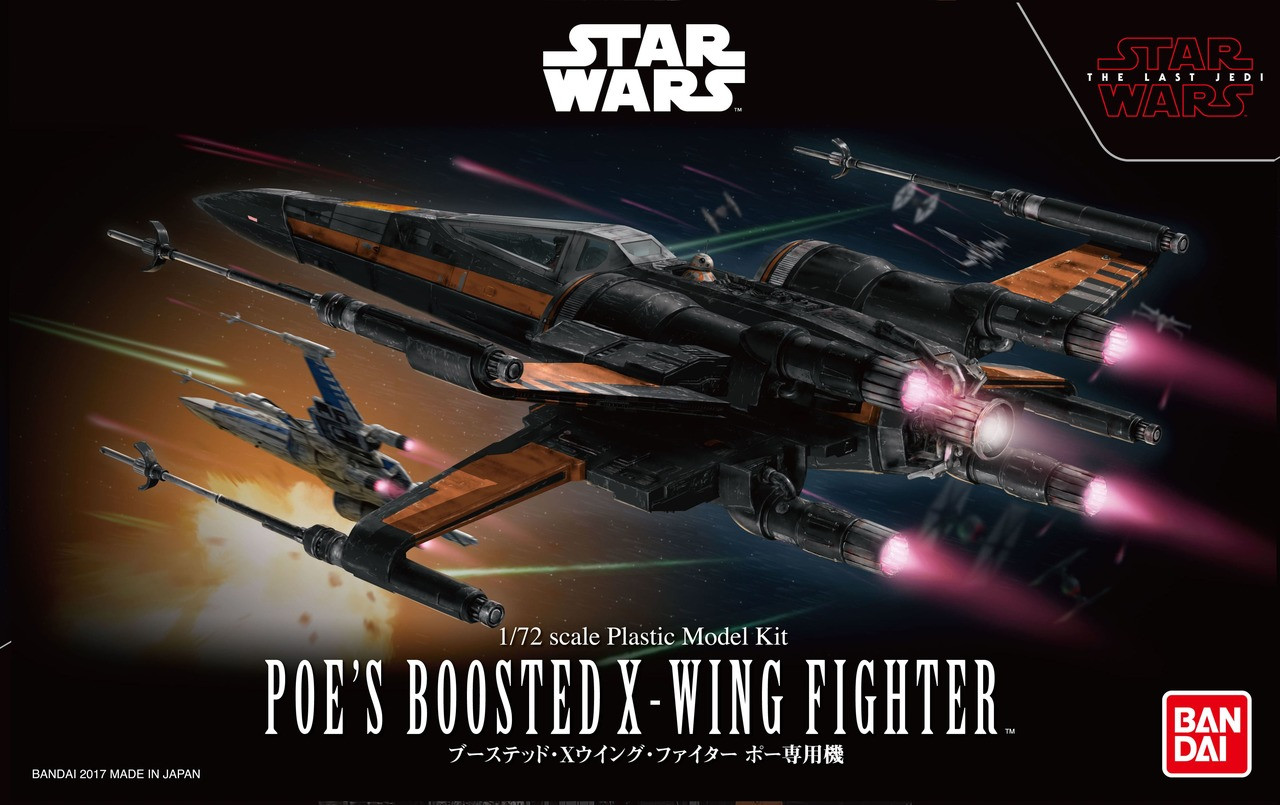 Poe's BOOSTED X-Wing Fighter (Star Wars) - Hobbyholics