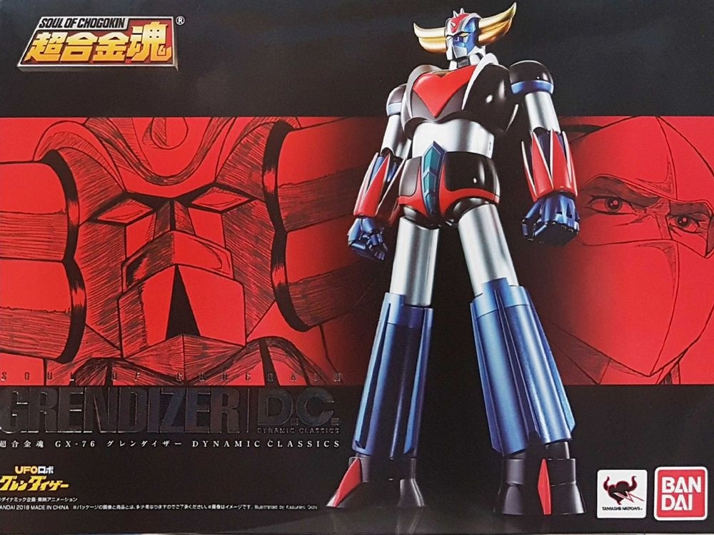 Soul Of Chogokin Grendizer 7 Inch Action Figure D.C Grendizer GX-76