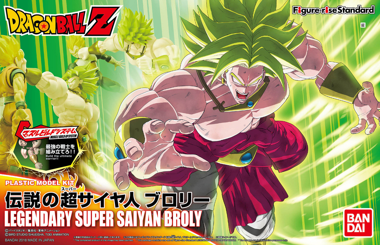 Legendary Super Saiyan Broly [Dragon Ball Z] (Figure-rise Standard) -  Hobbyholics