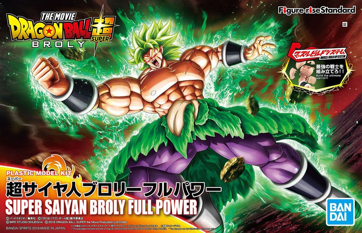 Figurine DBZ - Full Power Super Saiyan Broly Back To The Film Ichib