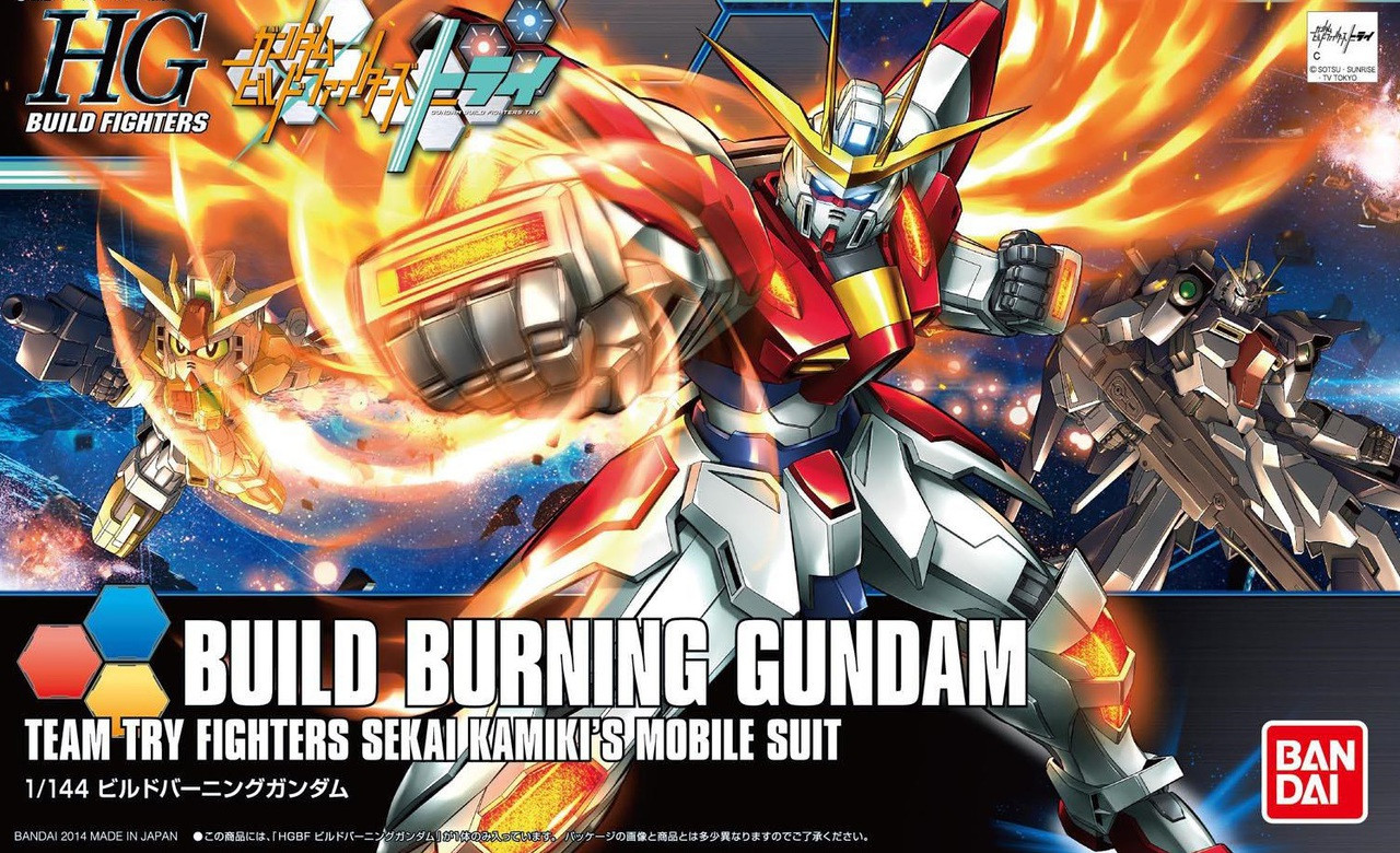 018 Build Burning Gundam (HGBF) - Hobbyholics