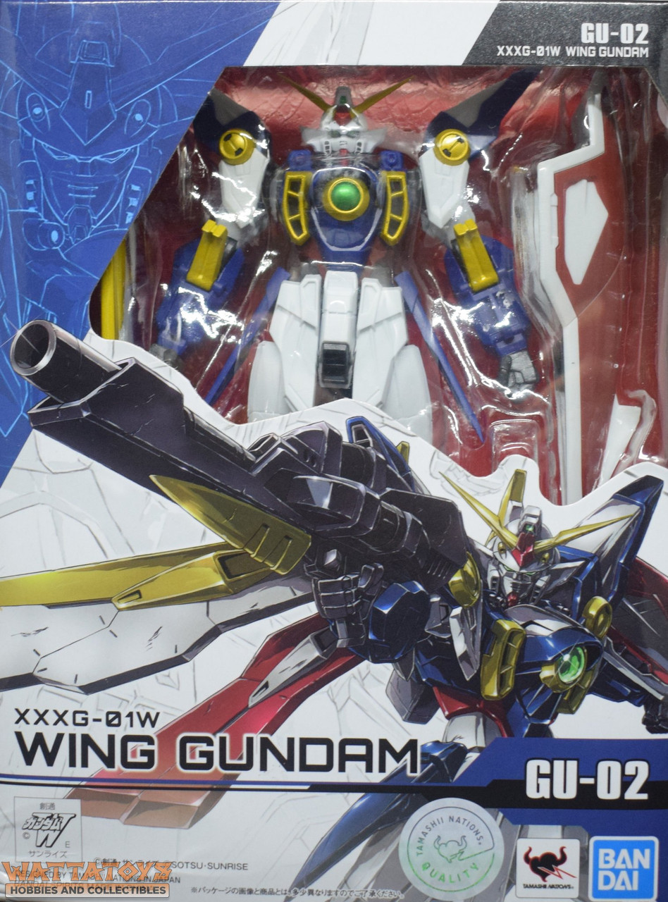 Gu 02 Xxxg 01w Wing Gundam Mobile Suit Gundam Wing Gundam Universe Hobbyholics