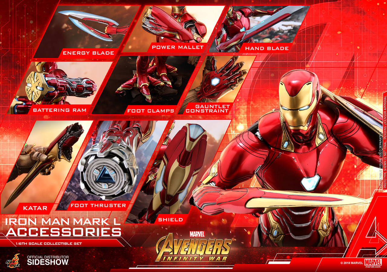 iron man hot toys infinity war