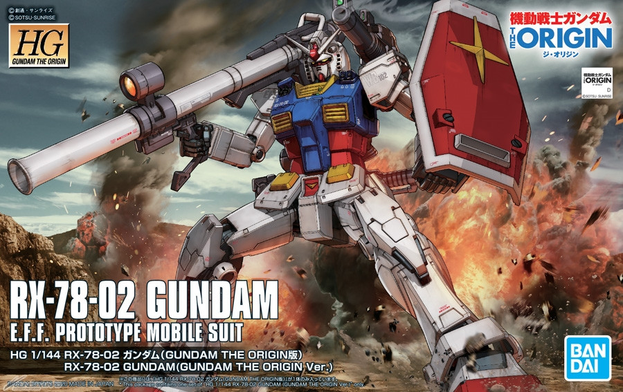 026 Rx 78 2 Gundam The Origin Ver Hggo Hobbyholics 026 Rx 78 2 Gundam The Origin Ver Hggo Hobbyholics