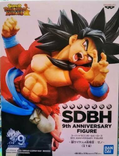 Dragon Ball Heroes - Goku Super Sayajin 4 Xeno - 9th Anniversary