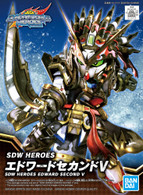 #005 Edward Second V [SD Gundam World Heroes] (SDW)