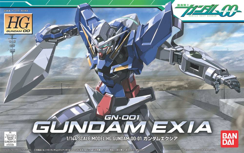 001 Gundam Exia (HG 00) - Hobbyholics