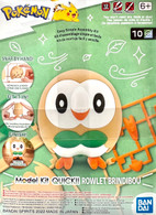 #010 Rowlet (Pokémon Model Kit Quick!!)