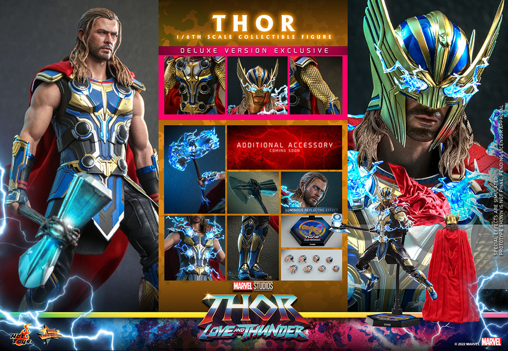 Thor Deluxe Ver. 1/6 Scale Figure [Thor: Love and Thunder] (Hot Toys)  **PRE-ORDER** - Hobbyholics