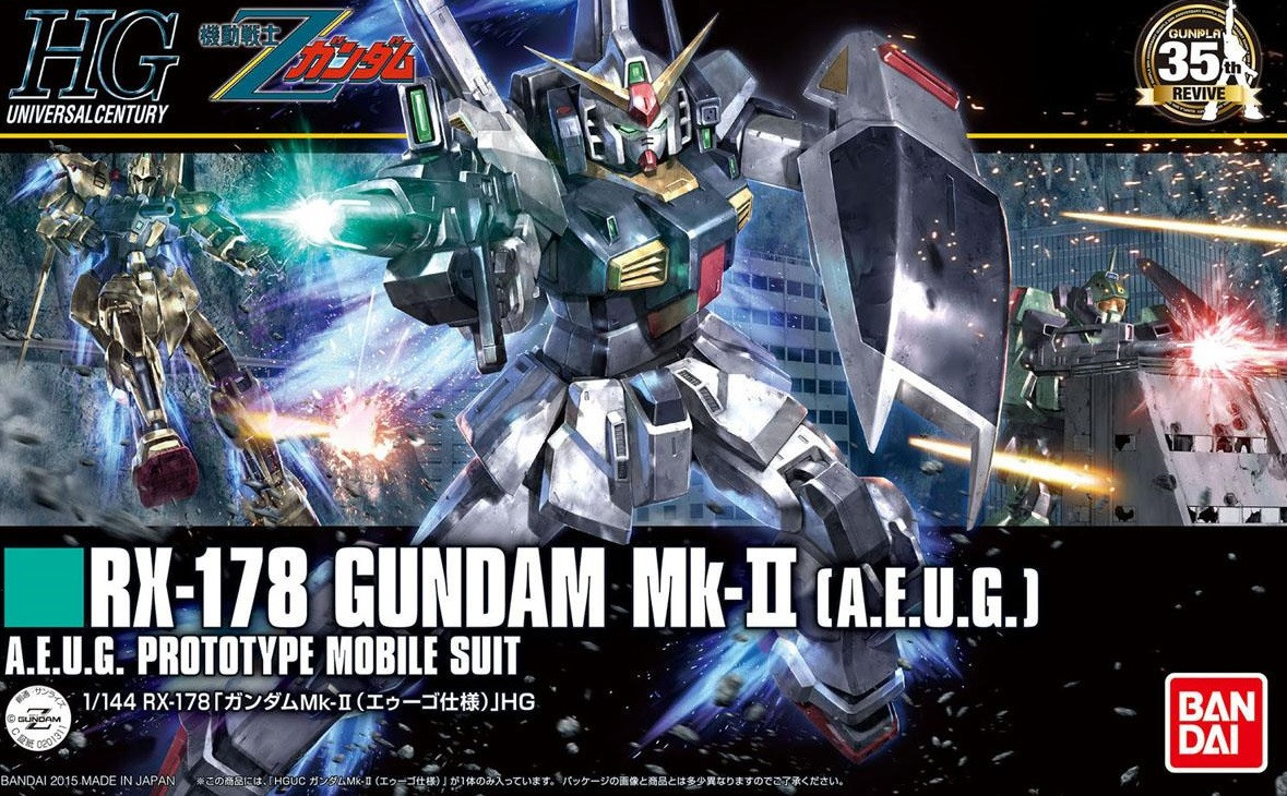 193 Gundam Mk Ii Aeug Revive Hguc Hobbyholics