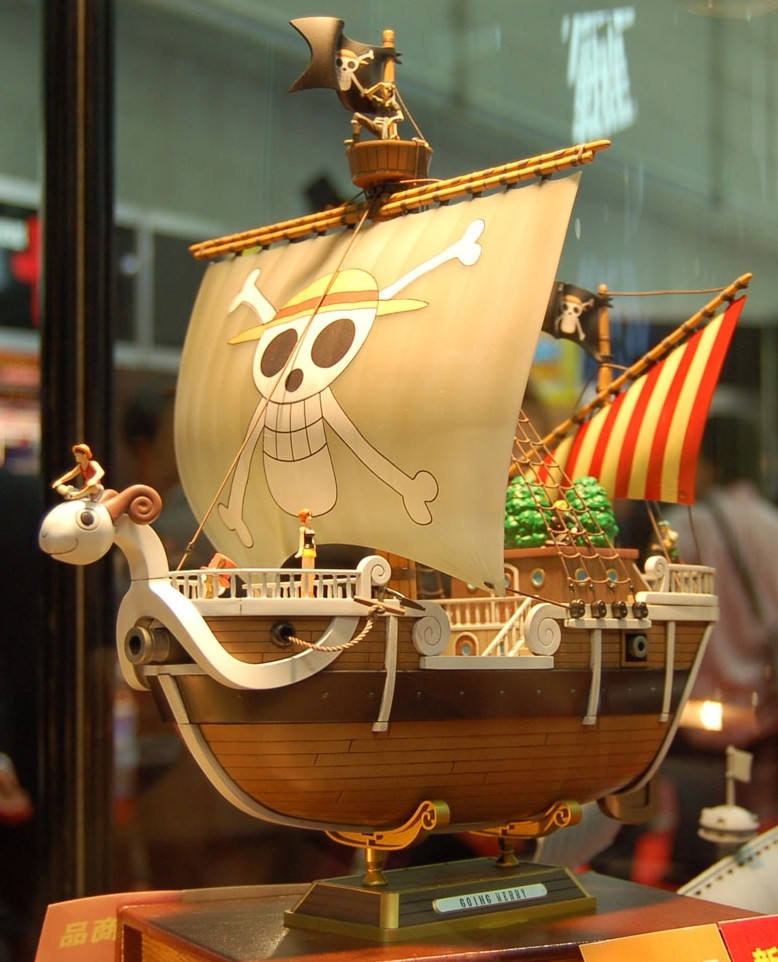Going Merry, boat, going, luffy, merry, one piece, pirates, shipe