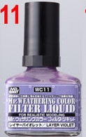 Filter Liquid Violet (WC11) [Mr. Weathering Color Paint]