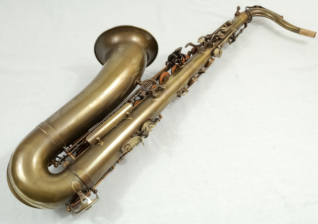 Signature Custom RAW Tenor Saxophone for sale