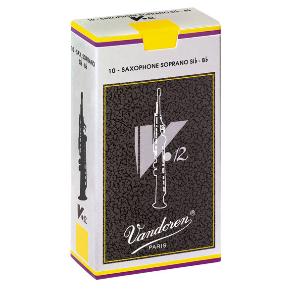 1 x VANDOREN V12 SOPRANO SAXOPHONE REED Curly Woodwind