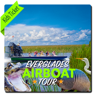 Everglades Airboat (Kids Ticket with Transportation)