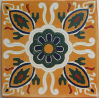Mexican decorative white bisque tile with matte finish.Due to the nature of this product, they may be irregular in shape, size, dimension, texture, and color.Minor chipping and crazing are inherent in this product.
