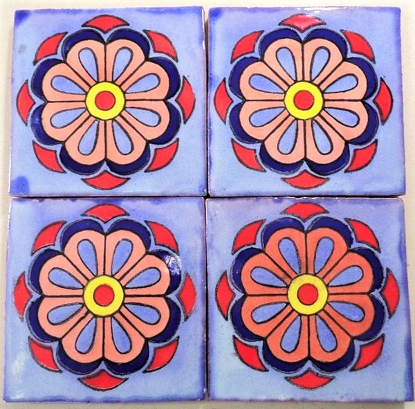 TOld (Talavera Old) in blue, red & yellow 4x4 