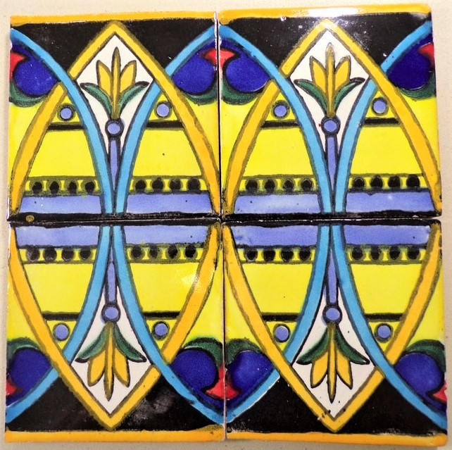 Clearance: TOldDeco4 - 80 Pieces of 4x4 Talavera Decorative Tile ...