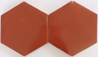 Saltillo Hexagon Soft Brown Stained