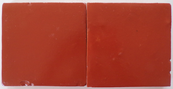 4x4 Saltillo Regular Square Brick Red Stained
