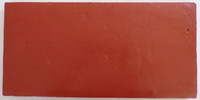 8x16 Rectangle Saltillo Stained Brick Red