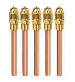 JB Industries A31004 Copper Tube Extensions 1/4" OD-5pk