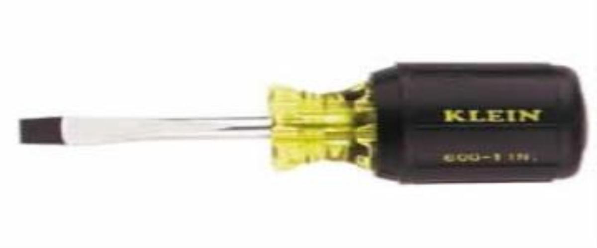 Klein Keystone Shank Screwdriver 1/4"x1 1/2"