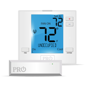 Pro1IAQ T731W Wireless PTAC Non Programmable Thermostat