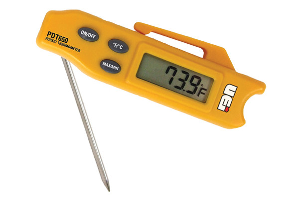 UEI PDT650 Folding Digital Pocket Thermometer -58 to 572F LOWEST PRICE -  Climatedoctors