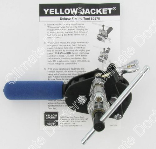 ELLOW JACKET 60278 45 Degree Deluxe Flaring Tool for sale online