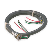 Diversitech 1/2" x 4' Electrical A/C Whip Metallic Connector