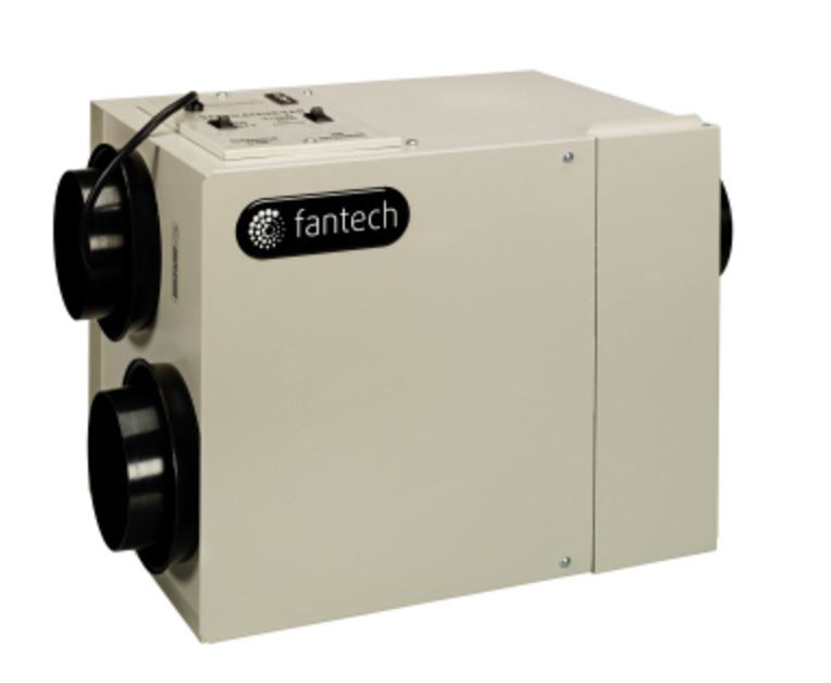 Fantech AEV 1000 Air Exchanger Ventilator 5" Side Ports (120 CFM