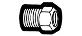 1/2X1/4 HEX BUSHING