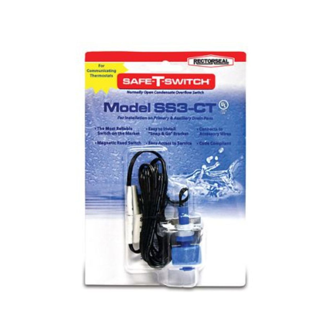 SafeTSwitch 97652 SS3CT Condensate Shutoff Switch Climatedoctors