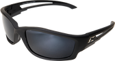 Edge Eyewear TSK21-G15-7 Kazbek Black Safety Glasses w/ Polarized G-15 Lens