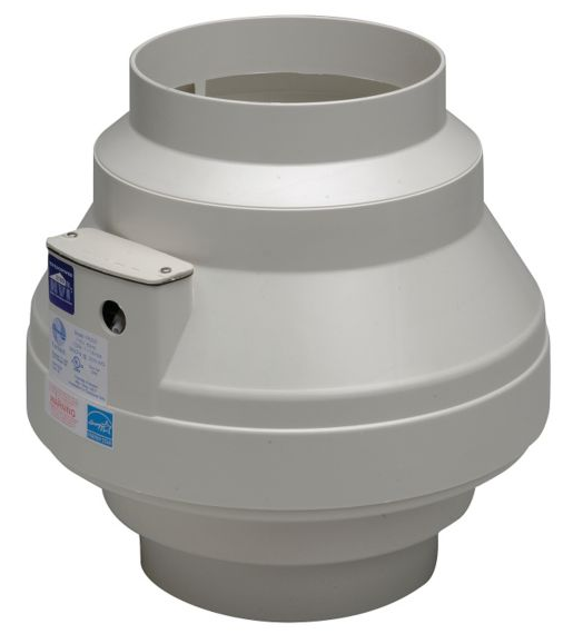 Fantech FR110 4" Inline Centrifugal Fan 167 CFM