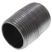 Nipple 3/4 X Closed Black Pipe Fitting