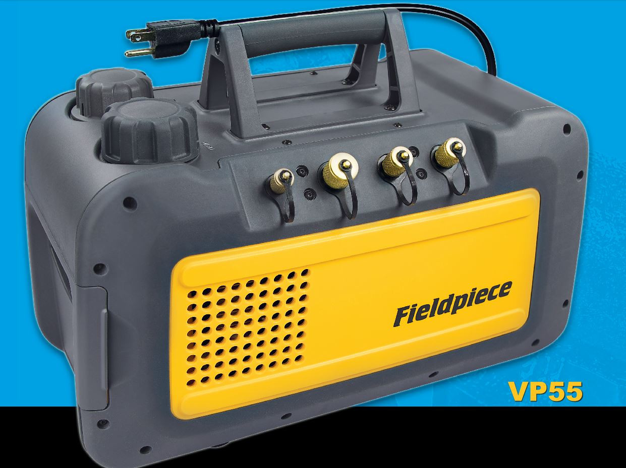 Fieldpiece VP55 Two Stage 5 CFM Vacuum Pump Climatedoctors