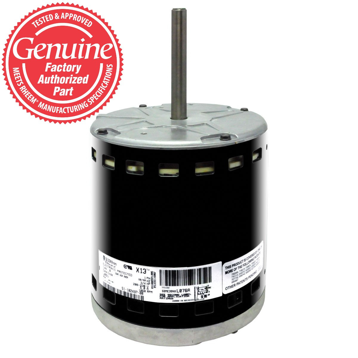 motor-x-13-endura-pro-w-resilient-rotor-230v-3-4-hp-climatedoctors