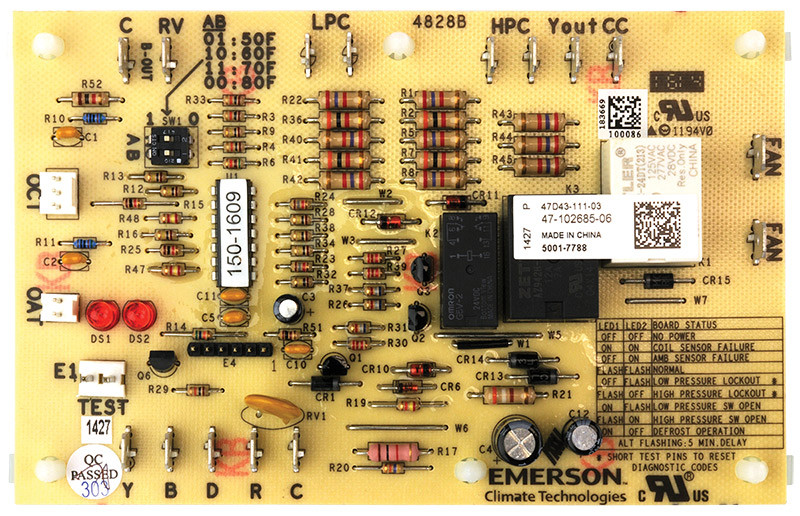 Rheem Furnace Parts 47-100436-84j Blower Control Board For Sale Online