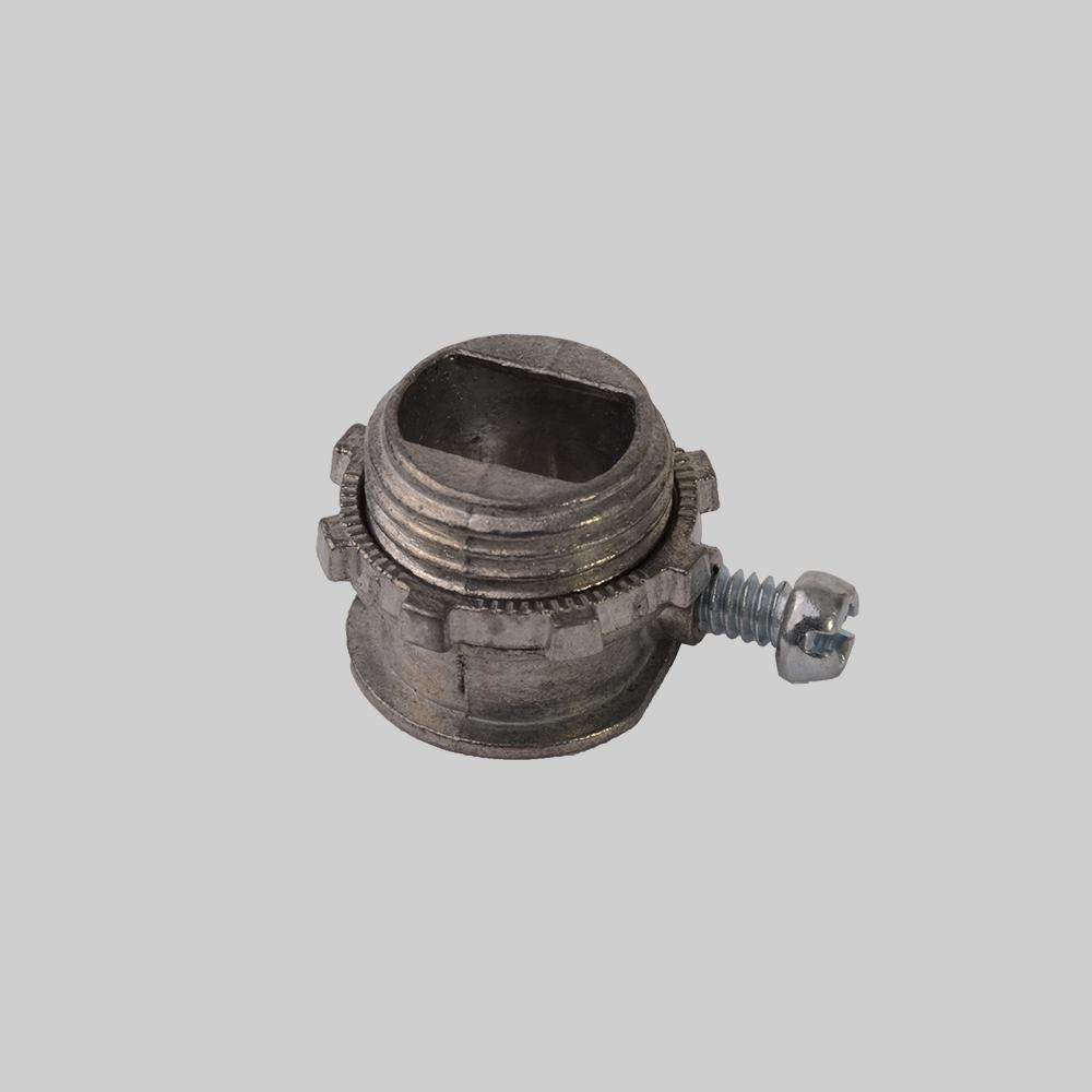 Diversitech PI312 Set Screw Type Connector MC conduit straight 3/8 1/2