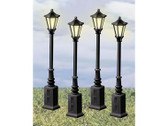 Lionel Lionelville Street Lamps Set Of 4  624156