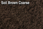Scenic Express Flock And Turf 64 Oz Soil Brown Coarse EX846C