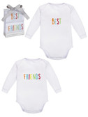 Ganz Baby Set Of Diaper Shirt For Twins BG3797