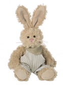 Ganz Malcolm Bunny In Overalls 12" HE10226