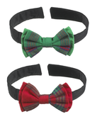 Ganz Plaid Bow Tie EX20138