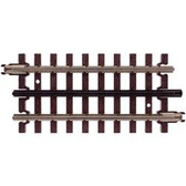 Atlas O Scale 4 1/2” Straight With Brown Ties Nickel Silver Rail 6051