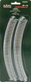 Kato Unitrack N R282-45 Curved Track 4 Piece (11-45d) N Scale 20-110