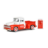 Motor City Classics 1955 Coca-Cola Ford F-100 Pick-Up with Vending Machine Accessory 1:24 Scale 424055